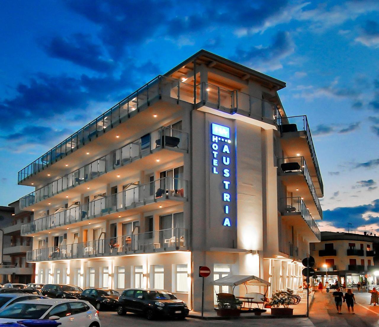 Hotel Austria Caorle Exteriér fotografie