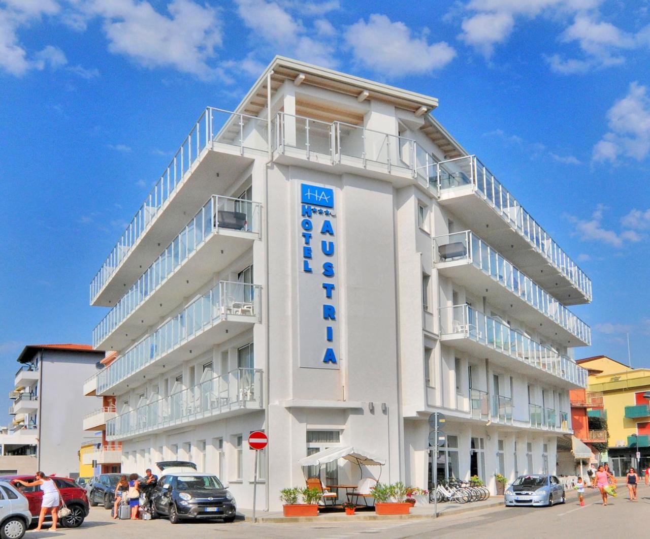 Hotel Austria Caorle Exteriér fotografie